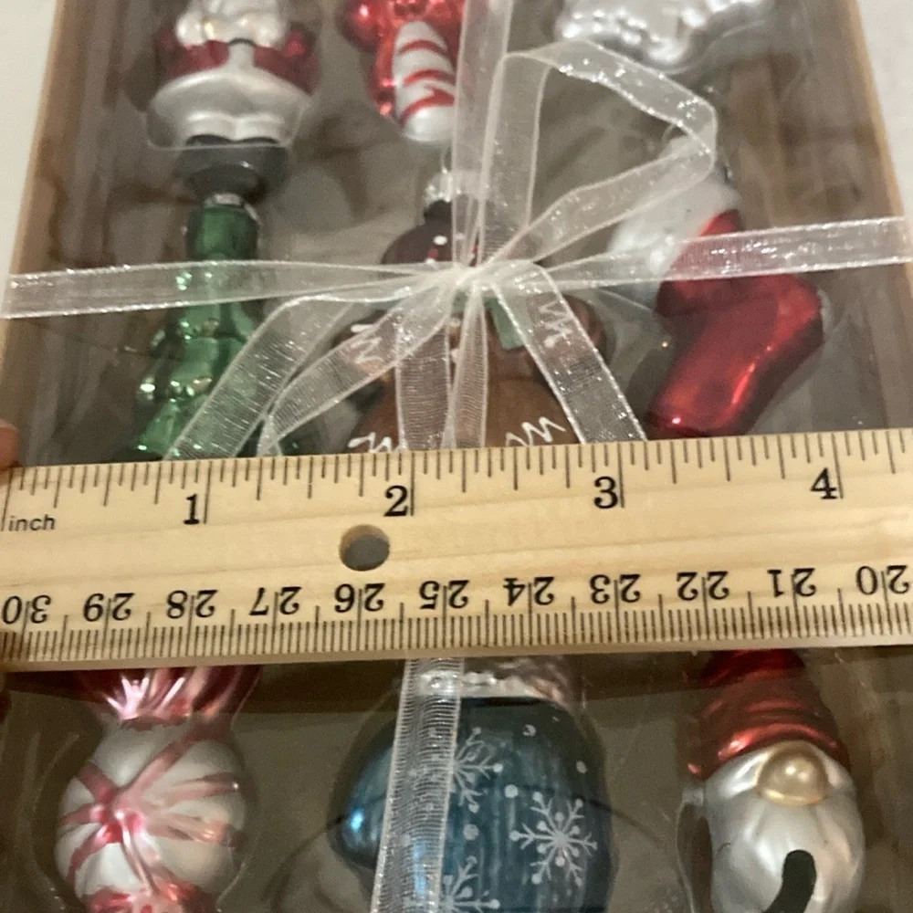 Target BP Christmas 2022 Mini Glass Icon Ornaments